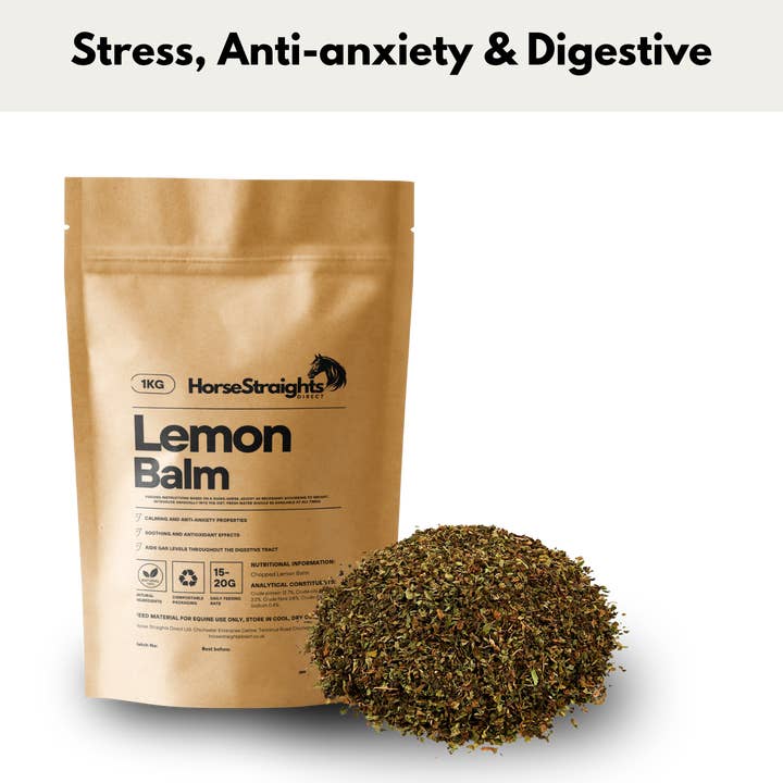 Lemon Balm Chopped for wholesale by Horse Straights Direct