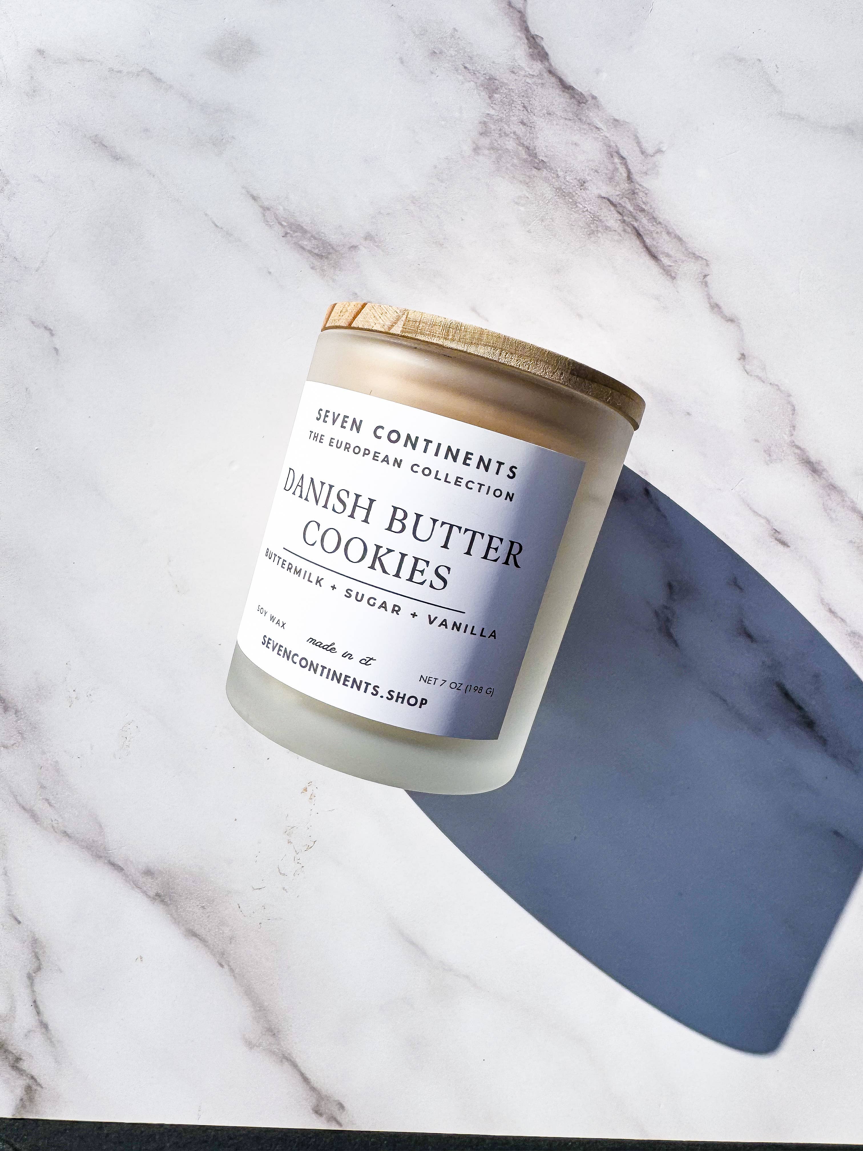 Seven Continents - Wholesale Novelty Candle - Danish Butter Cookies Soy Wax Candle1