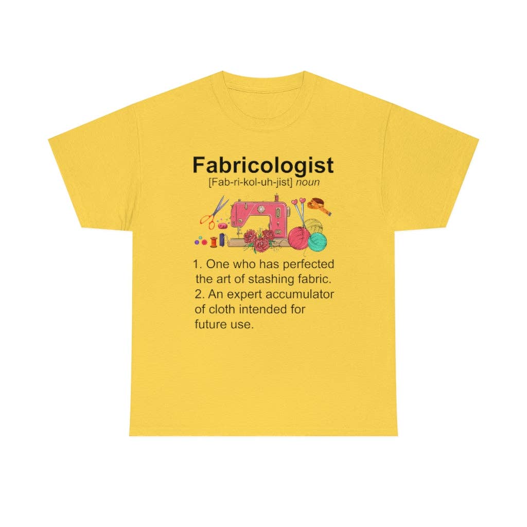 Teegarb LLC - Wholesale Screen Printed T-Shirt - Women's - Novelty Sew Quilt Patchworking Patching Needlework Lover Pun Humorous Tailors Sewing Repairing Stitcher Knitter29