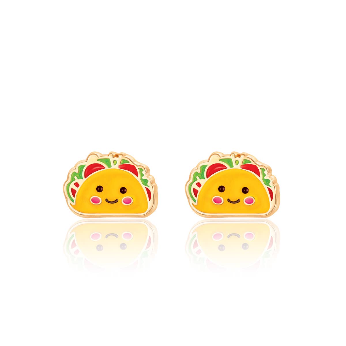 Girl Nation - Wholesale Oorbellen - Kinderen - Taco Belle Schattige Oorstekers3