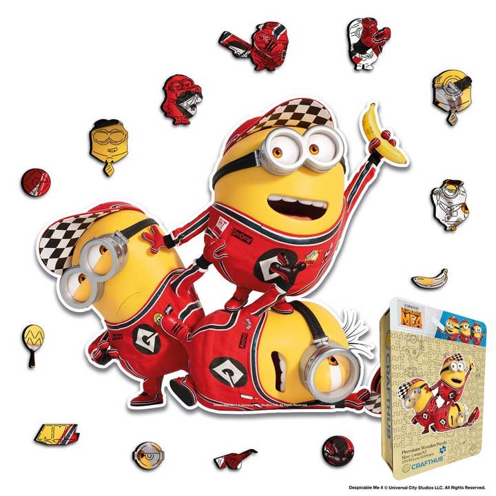 Despicably Cute - Wooden Jigsaw Puzzle for wholesale by Crafthub