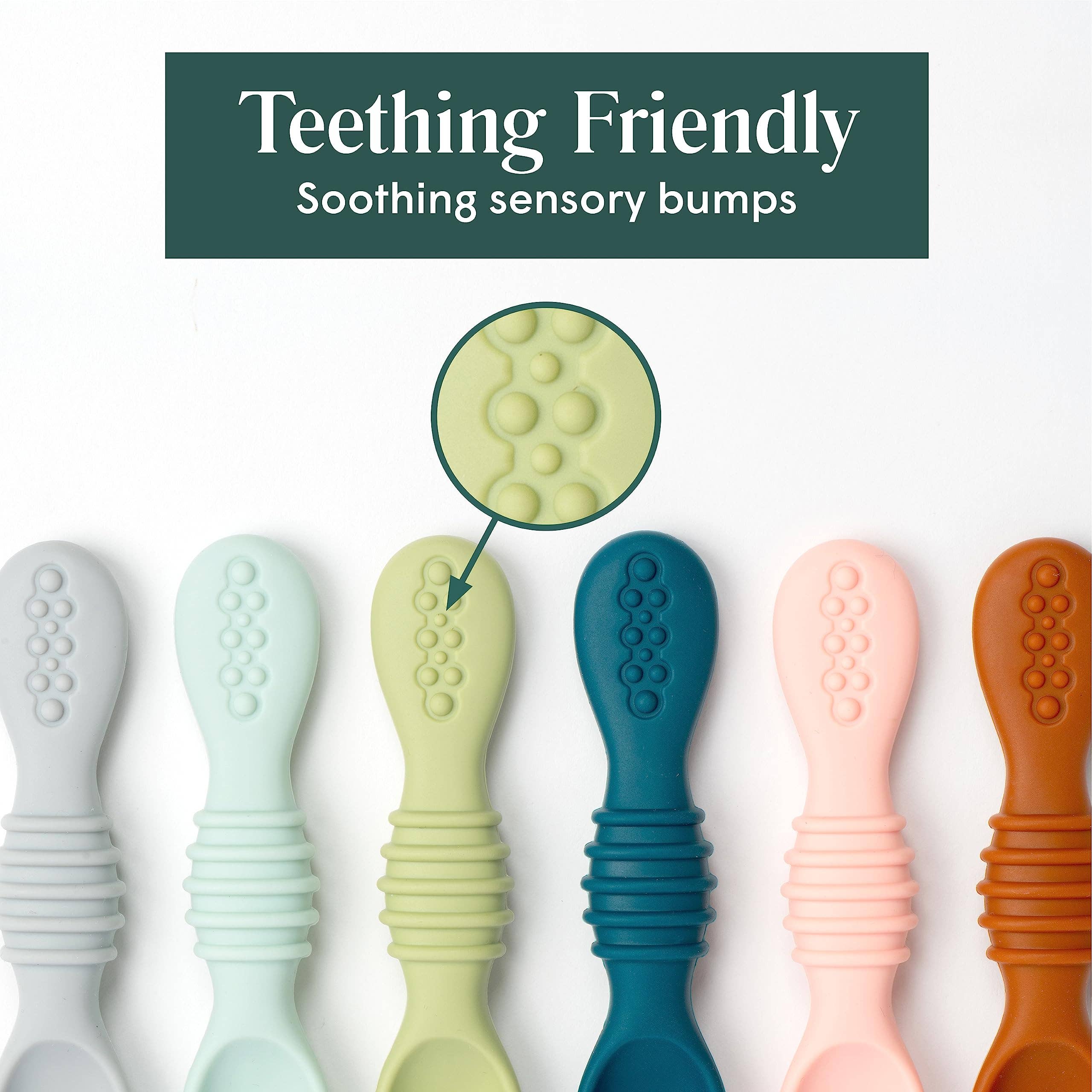 Natemia - Wholesale Feeding Set - Baby - Self-Feeding Silicone Spoons8