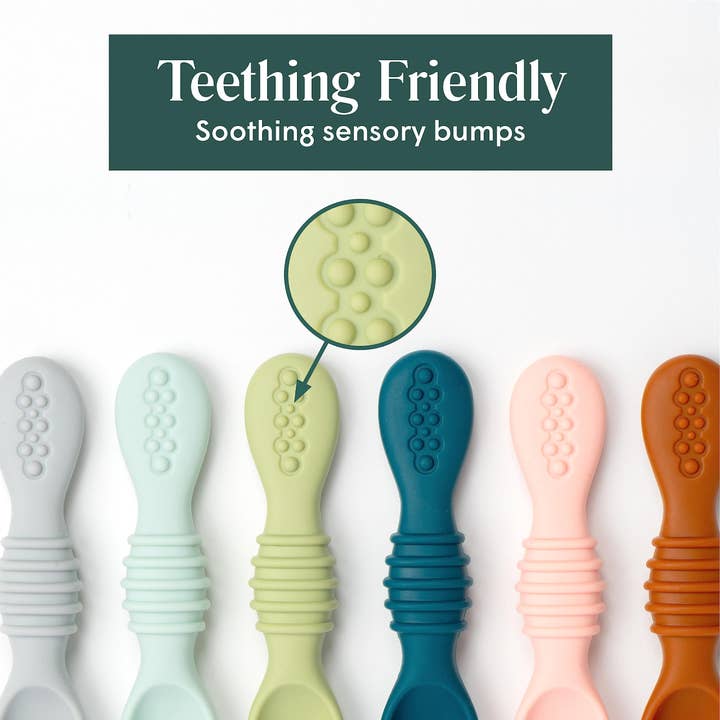 Natemia - Wholesale Feeding Set - Baby - Self-Feeding Silicone Spoons8