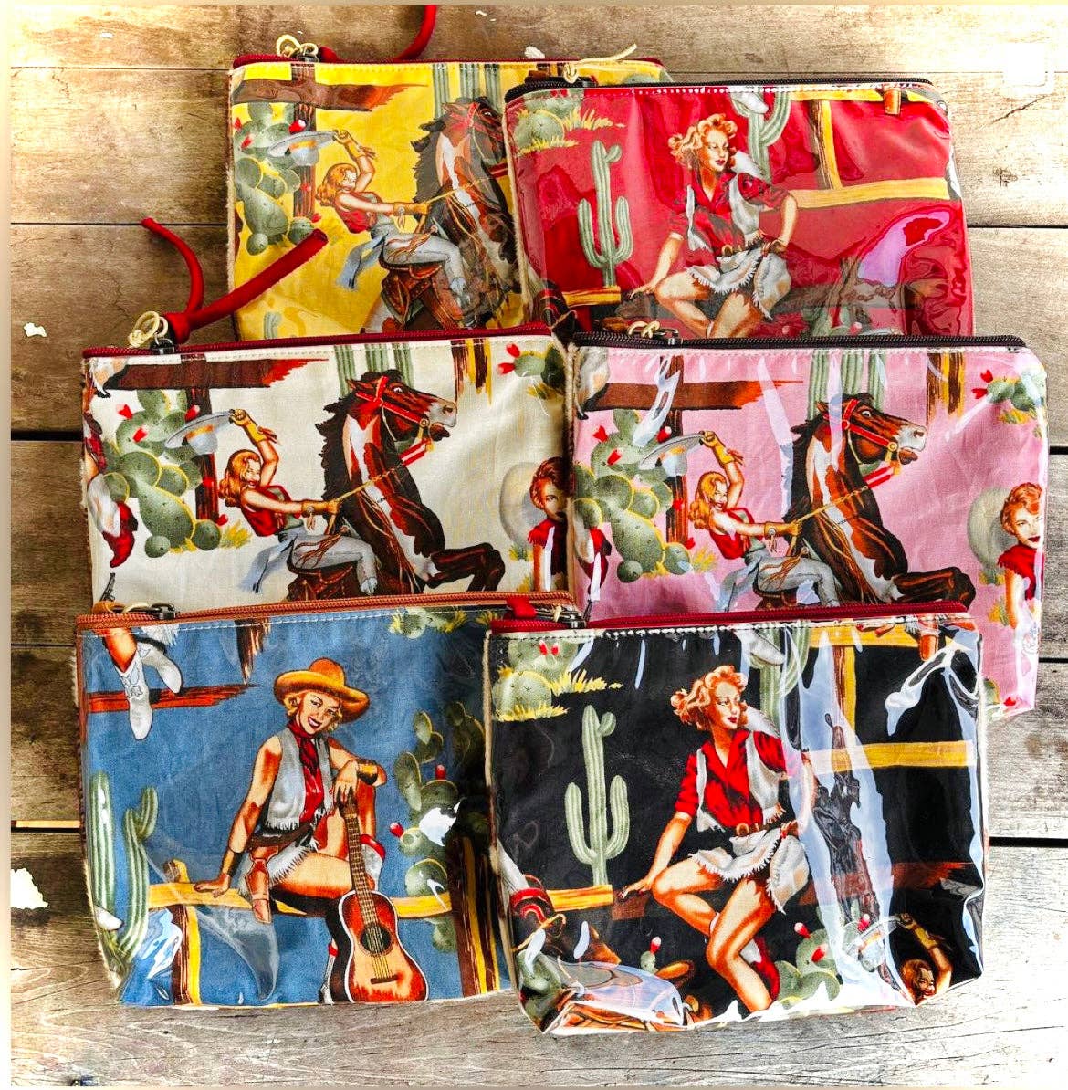Atenti - Wholesale Pouch - Women's - "Western" Cowgirl Accessory Pouches- Atenti USA Made13