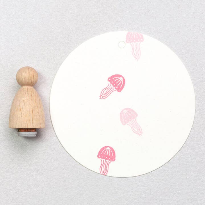 12x Carimbo | Medusa pequena por atacado de Perlenfischer