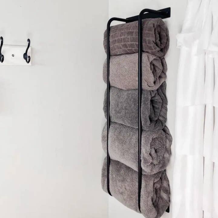 Industrial Farm Co - Wholesale Towel Holder/Hanger - The Tyler Bathroom Towel Rack6