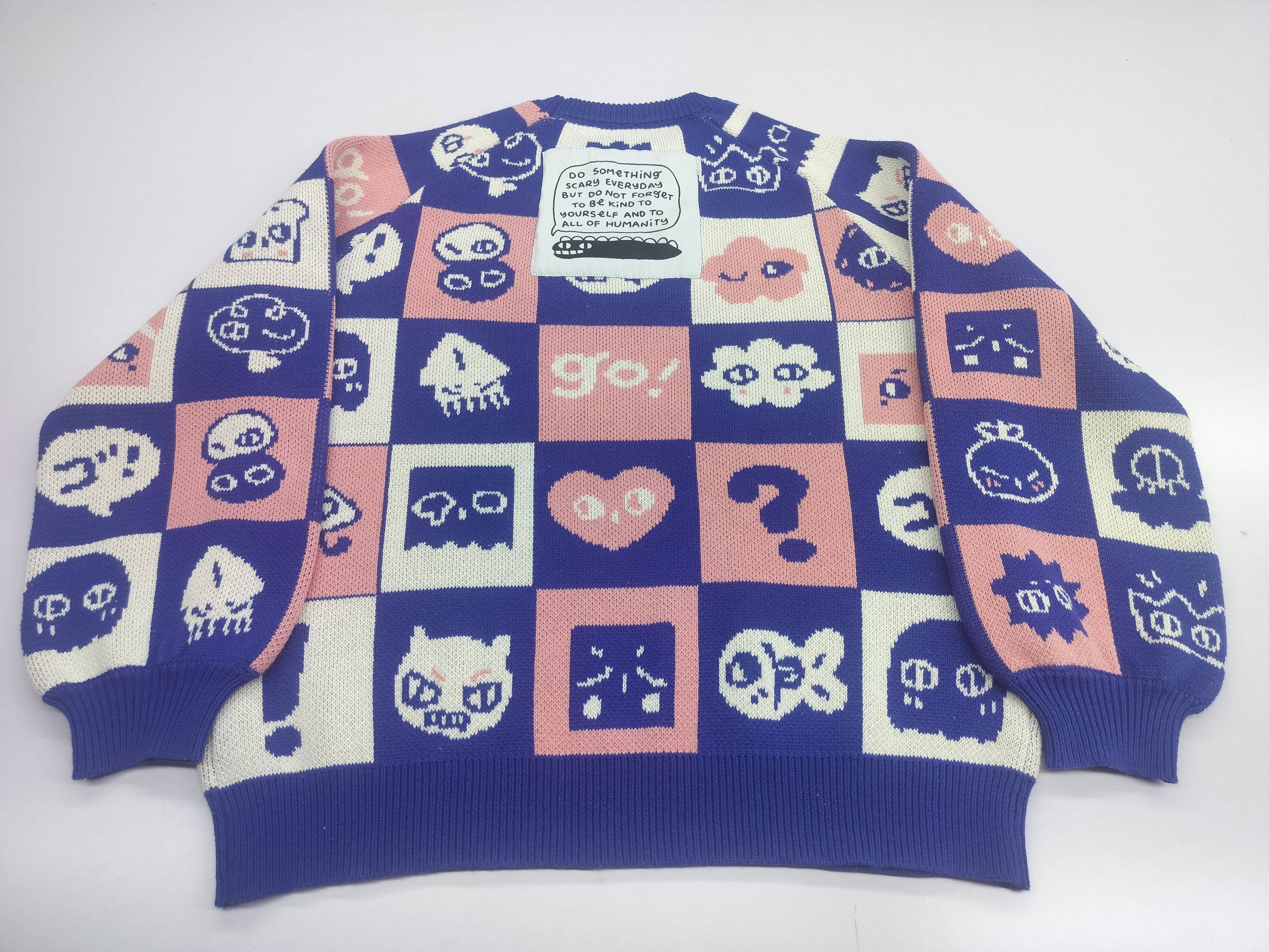 Karepango – Engroshandel Pullover - Unisex – SHINYUU: Tykt strikket jacquard-pullover3