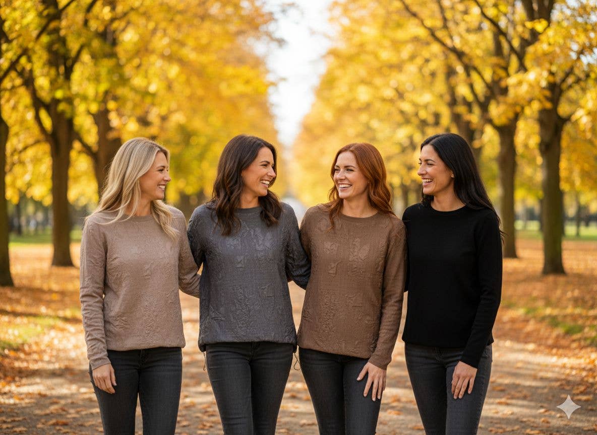 Gray Nylon Crinkled Designer Inspired Knitted Back Blouse for wholesale on Faire1