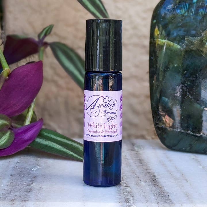 White Light Organic Aroma Roll for wholesale by Chakra Balance Shop