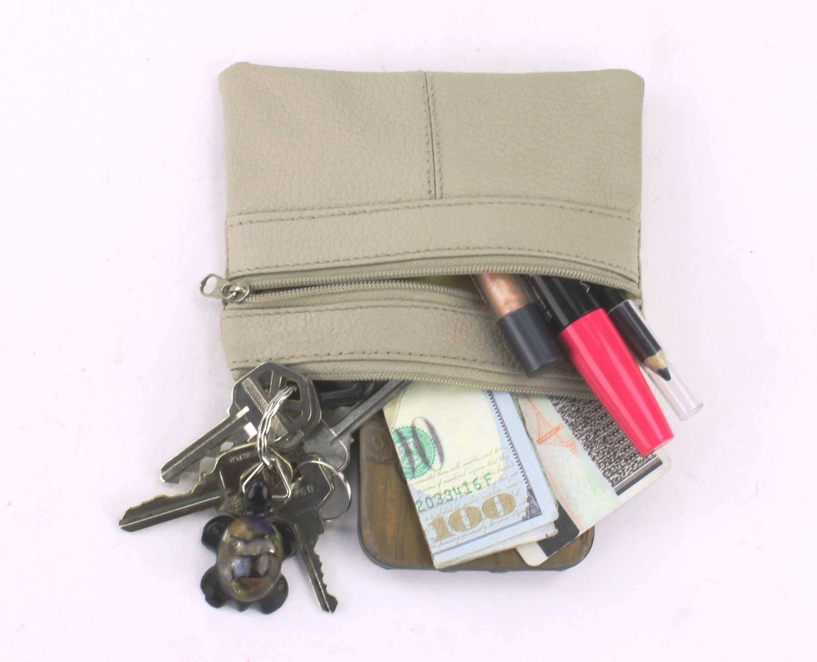 Leather Impressions Inc - Wholesale Coin Purse - Women's - Cowhide Coin Purse 300110