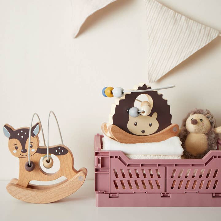 Bieco Spielwaren - Wholesale Wood Toy - Kids - Motor skills loop with seesaw hedgehog3