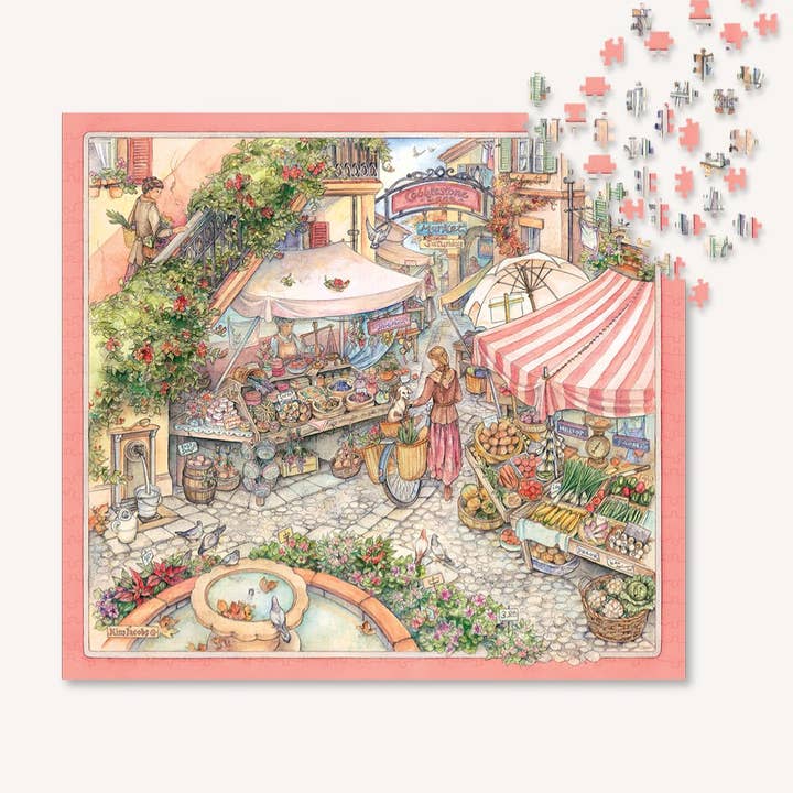 The Puzzle Theory - Vendita all'ingrosso Puzzle - Adulti - Kim Jacobs Giorno di Mercato - Puzzle da 896 Pezzi3