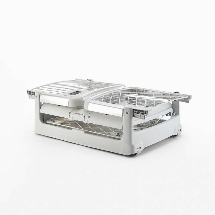 Ash White Revol Collapsible Dog Crate for wholesale on Faire