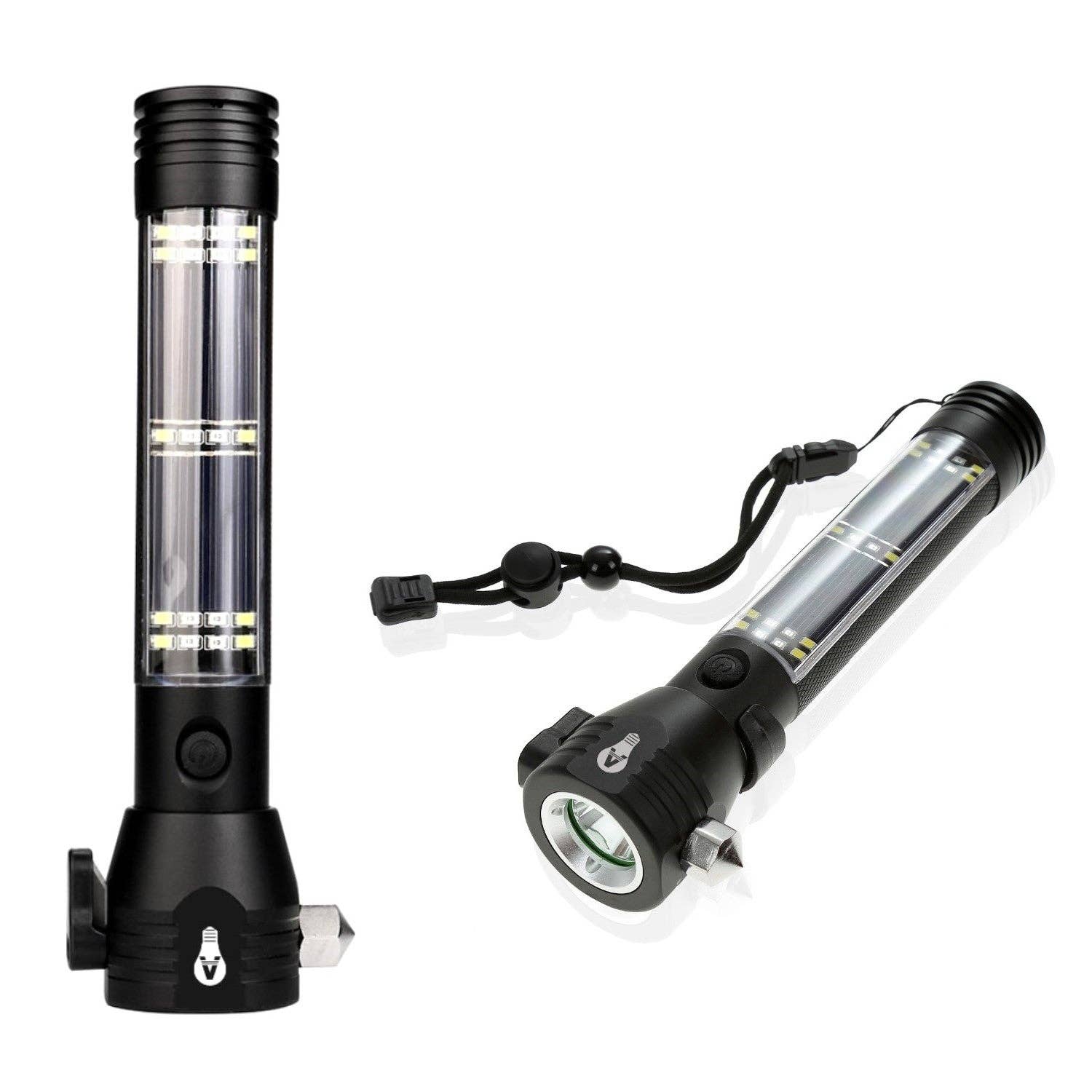 Alltronics (DBA Alltrolite) - Wholesale Handheld Flashlight - Lifesaver 2 - Multi-functional Emergency COB LED Safety Tool Flashlight1