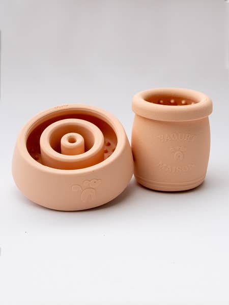 INOOKO – wholesale Pet toy – Dog – Yoomy Pot - Dog Occupation Toy - Peach2