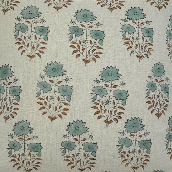 Fabdivine - Wholesale Throw Pillow Cover - Indian Block Print Pure Linen Cushion Cover - Mayra4