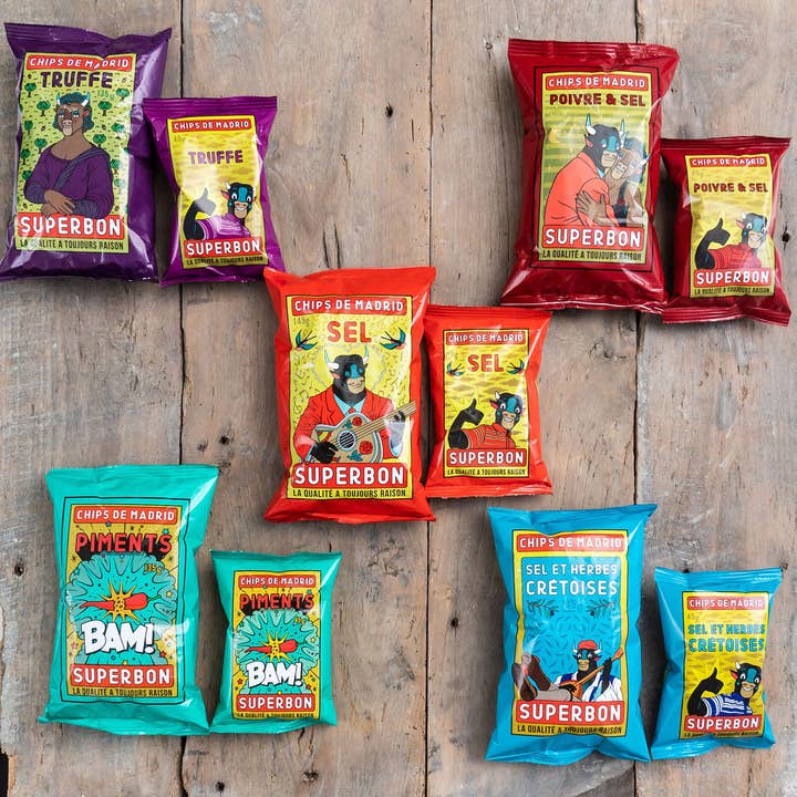 Superbon Chips de Madrid (US) - Wholesale Chips - Salt Chips 135g MP14