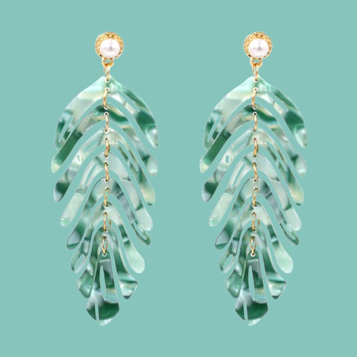 Maman Hippie Brand - Wholesale Dangle Earrings - BOUCLES D'OREILLES resine - Pismo Beach0