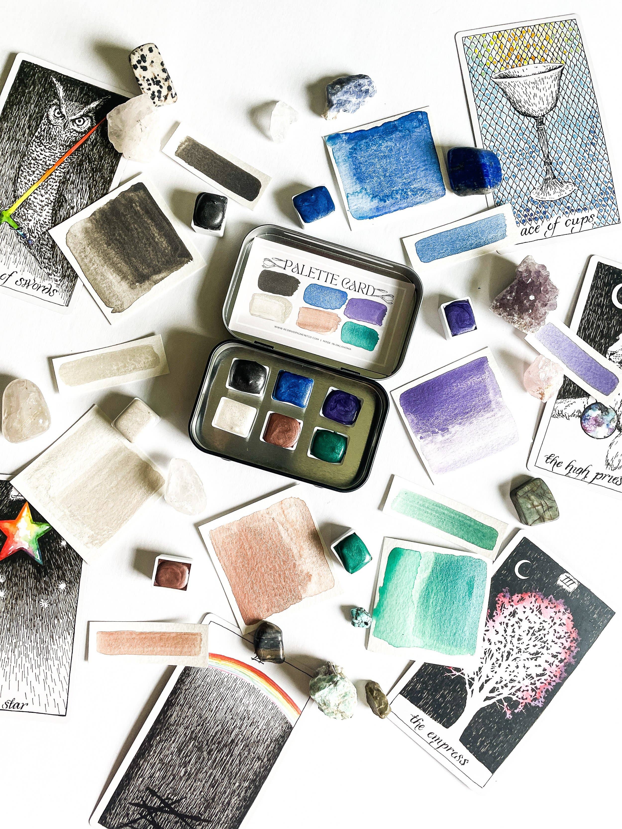 Redbud Pigment Co. LLC – wholesale Palett/blandningsbricka – The Oracle - Resepalett8