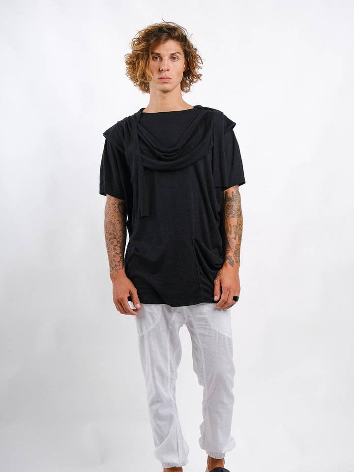 Pantalon en lin Alpha – Pantalon en lin blanc - Tenue de tous les jours pour la vente par Gingersnap Official Bali