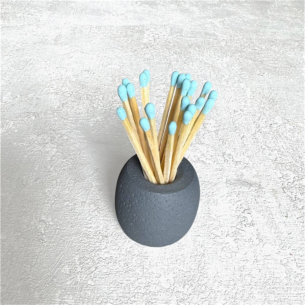 CJ Gift Goddess - Wholesale Match Holder - Concrete Match Holder/Toothpick Holder: Includes 25 Matches29