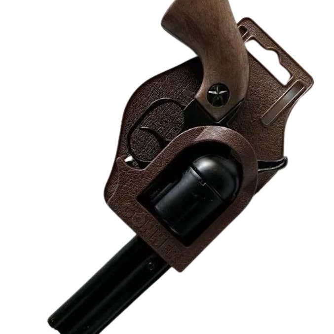 GonherCapGuns.com - Wholesale Classic Toy - Kids - Wild West Lawman Style 12-Shot Cap Gun with Holster 3121/6B