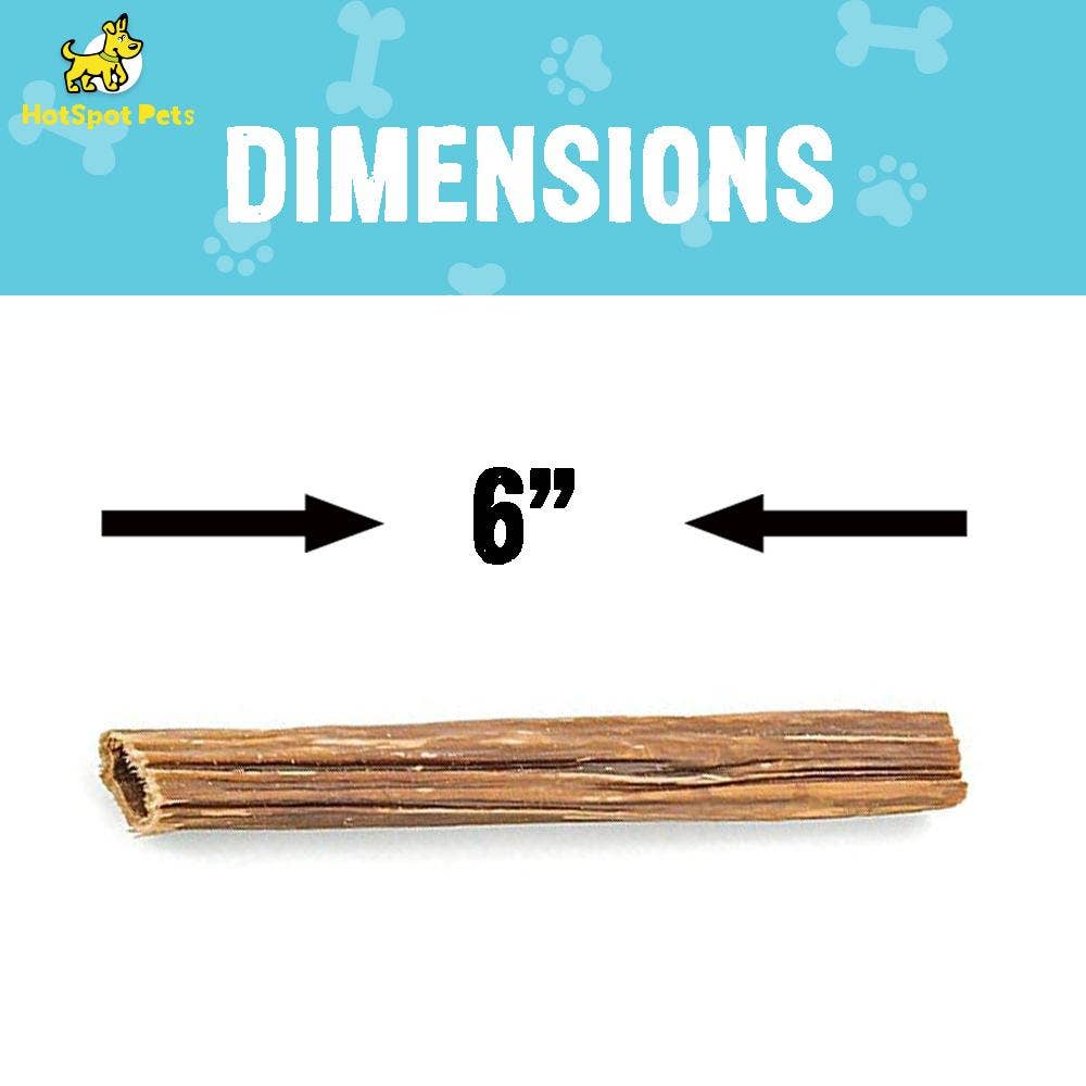 Hotspot Pets - Wholesale Pet Treats - Dog - 6'' Beef Gullet Sticks Dog Chew Treats, 12 Count2