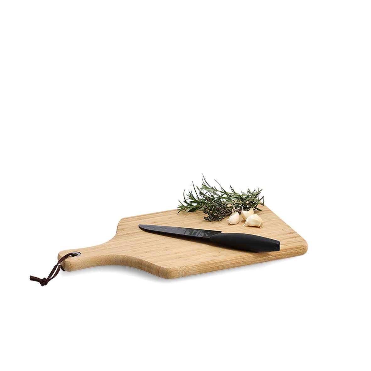 nature Cutting/Serving Board with Handle, Bamboo for wholesale on Faire1