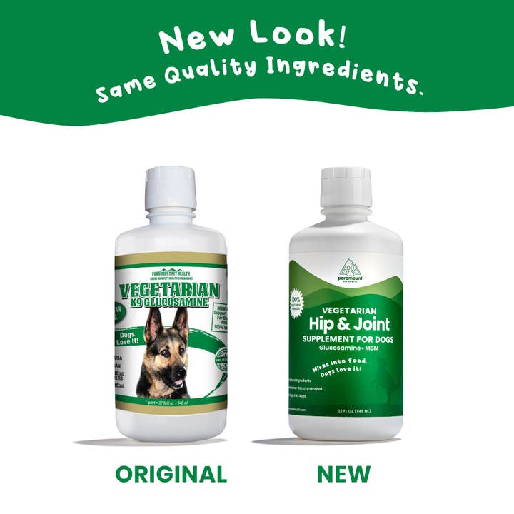 Paramount Pet Health - Wholesale Pet Supplement - Dog - Vegetarian Glucosamine For Dogs