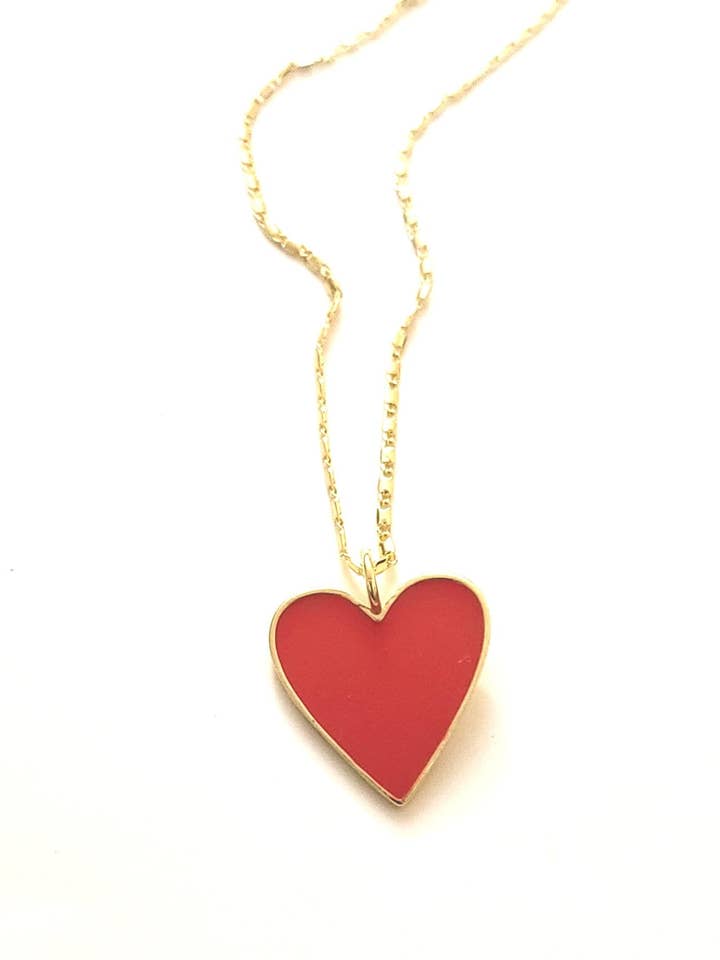 Colar Te Amo Heart Charm por atacado de ilaments