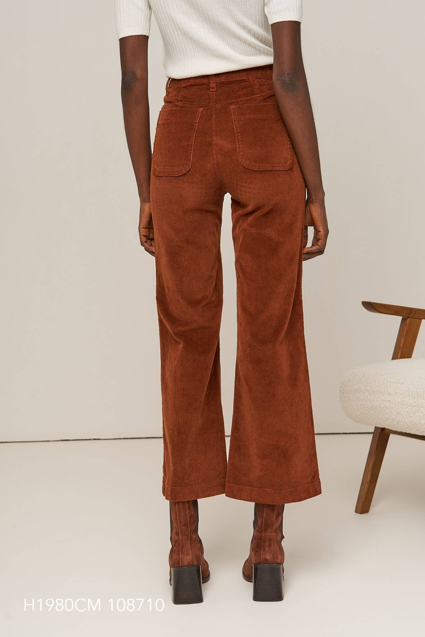 Oraije Paris - Wholesale Pants - Women's - Valentina velvet wide pants25