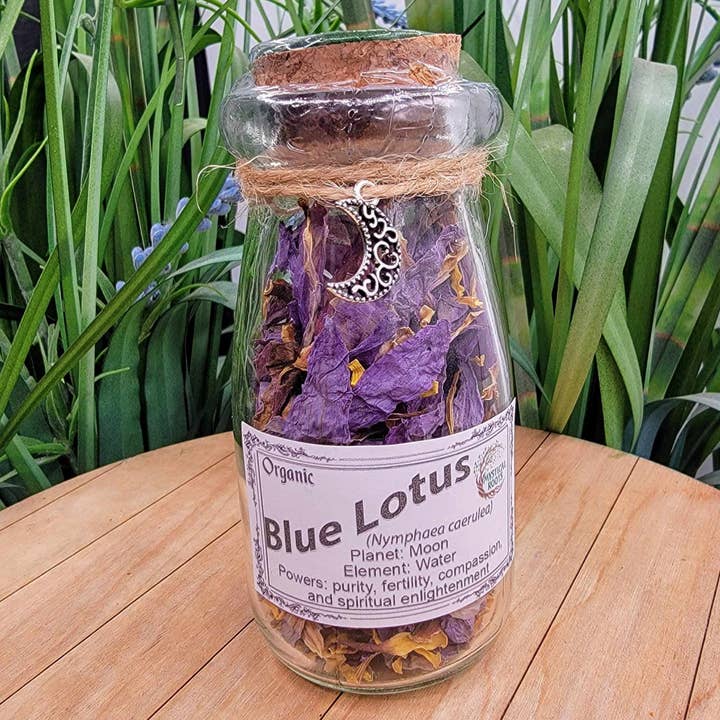 Herb Jar - Blue Lotus and other Purchase Wholesale herb jars. Free Returns & Net 60 Terms on Faire trending on Faire.