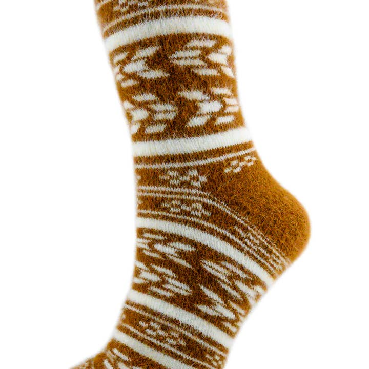 Melissa Café - Ultra Soft Crew Socks | Wool & Bamboo for wholesale by Carpathian Wool