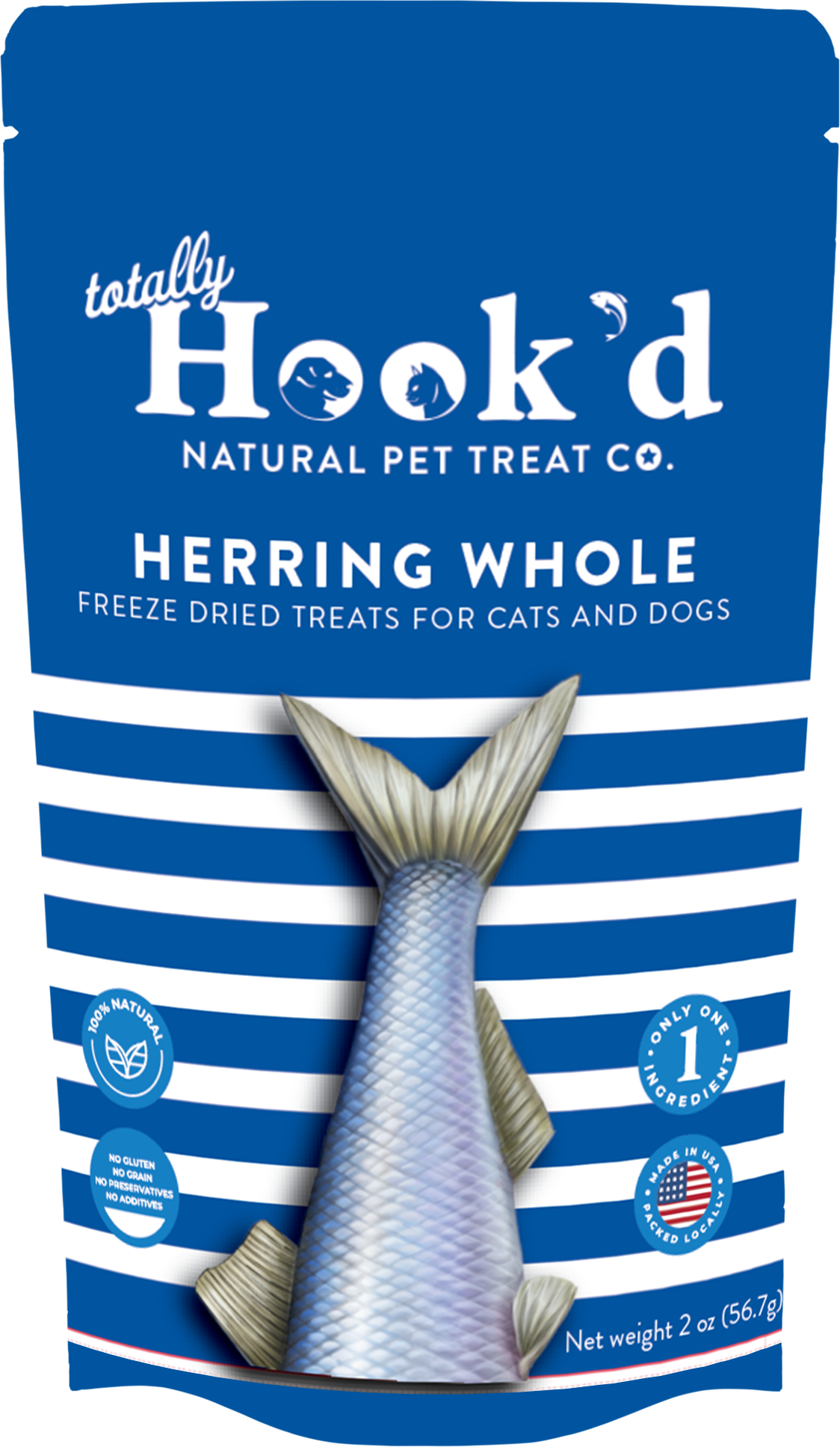 Totally Hook'd - Wholesale Pet Treats - Dog - Herring Pet Treats, 1-Ingredient & 100% Natural Freeze-Dried3