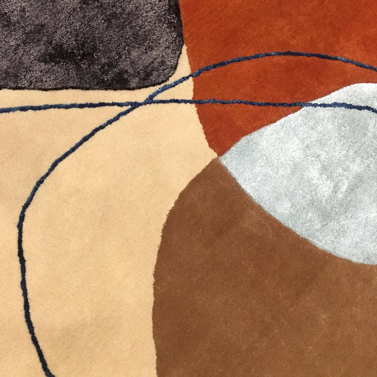 O&Ko - Wholesale Rug Pad - Living Room Rug 200X290Cm Azur Beige Handmade Rug3