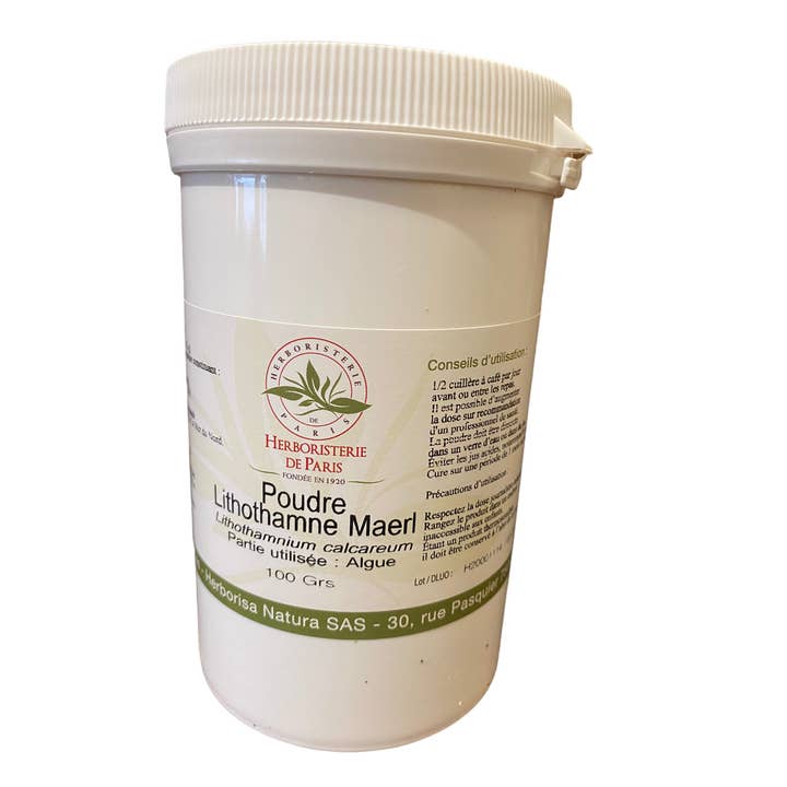 L'HERBORISTERIE DE PARIS - Wholesale Protein/Superfood Powder - LITHOTHAMNE MAERL powder 100g Herboristerie de Paris