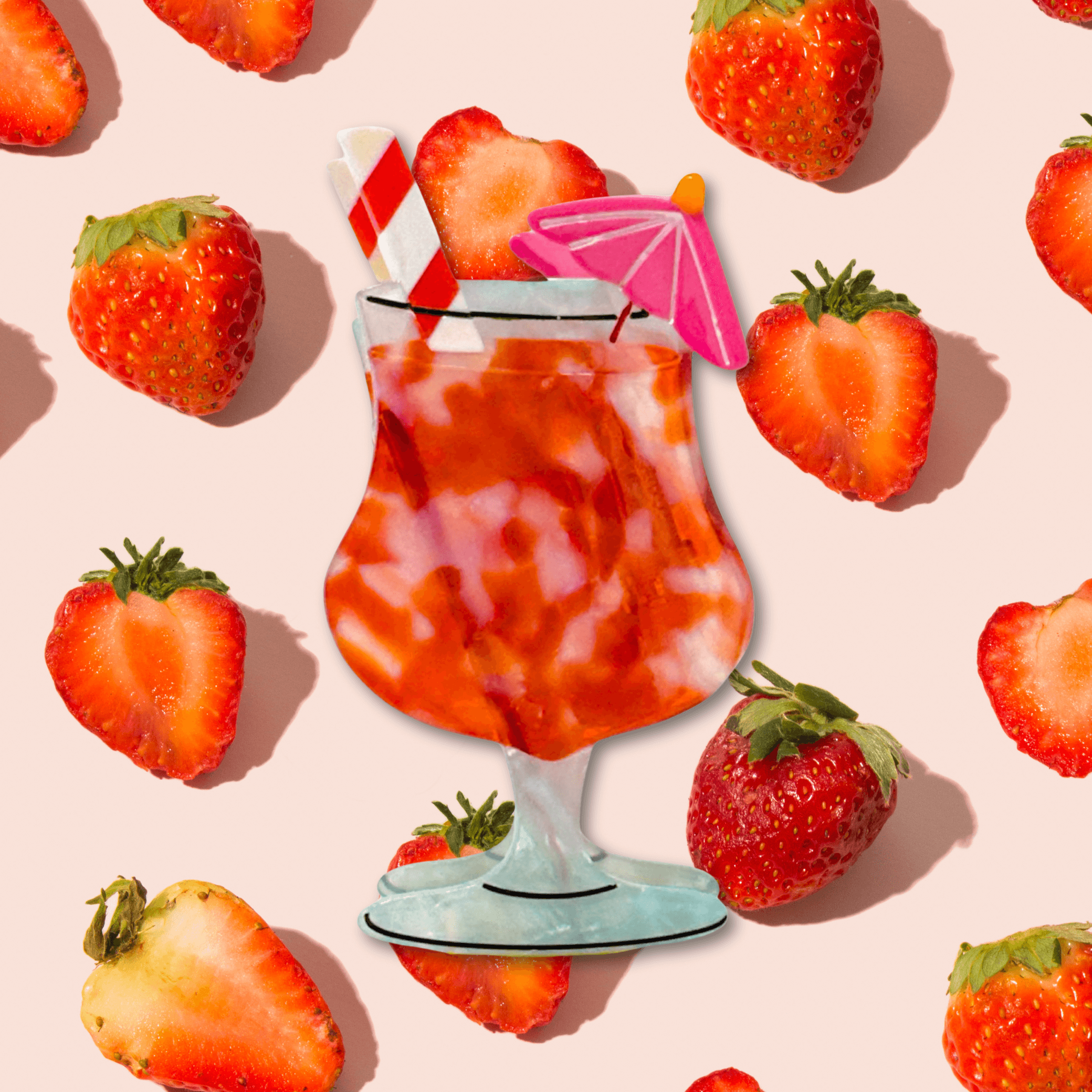 Jenny Lemons – wholesale Hårklämma - Dam – Midi Daiquiri Hårkloklämma6