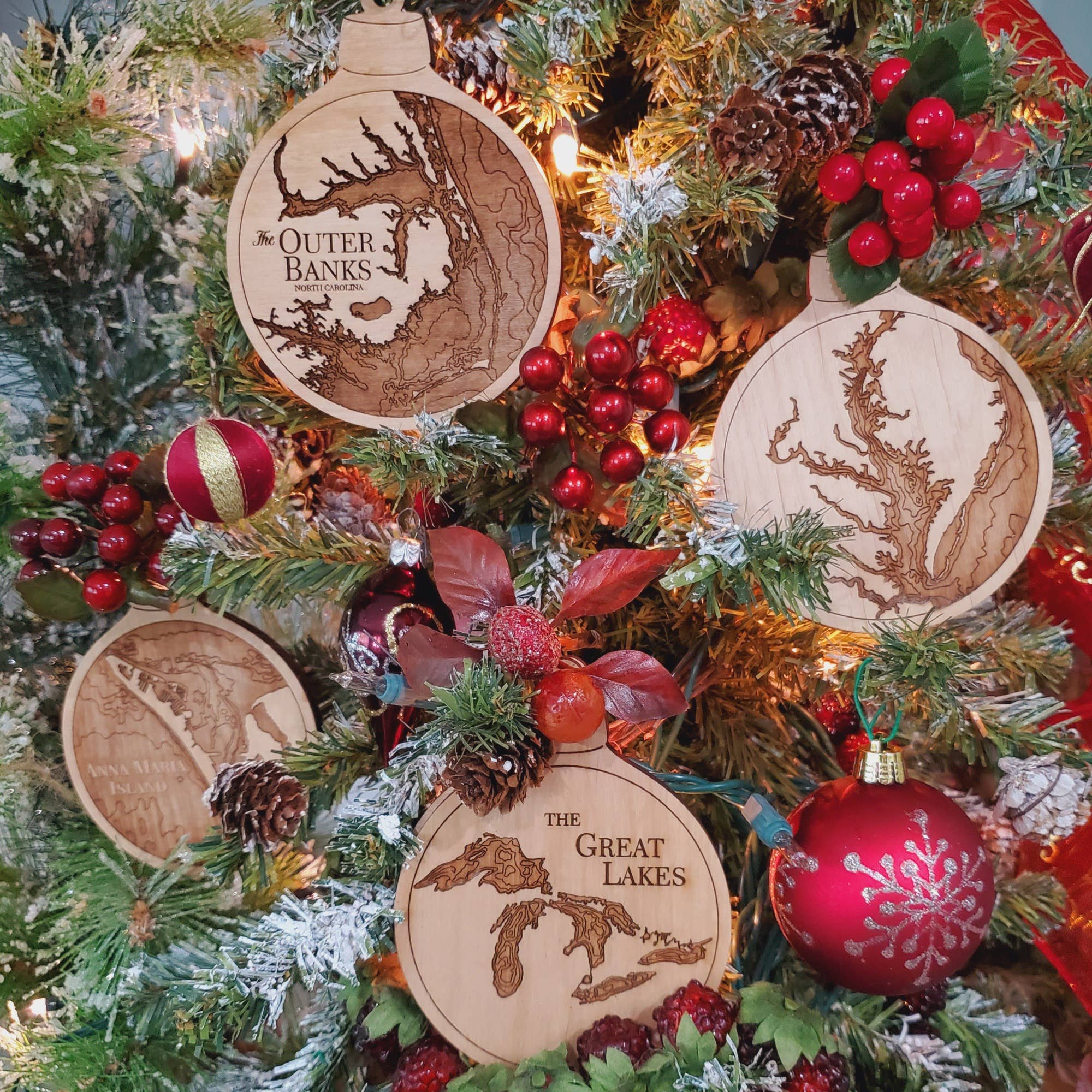 Sea & Soul Nautical Chart Art – wholesale Karta – Chesapeake Bay Topografiska nautisk 3D trä karta heminredning31