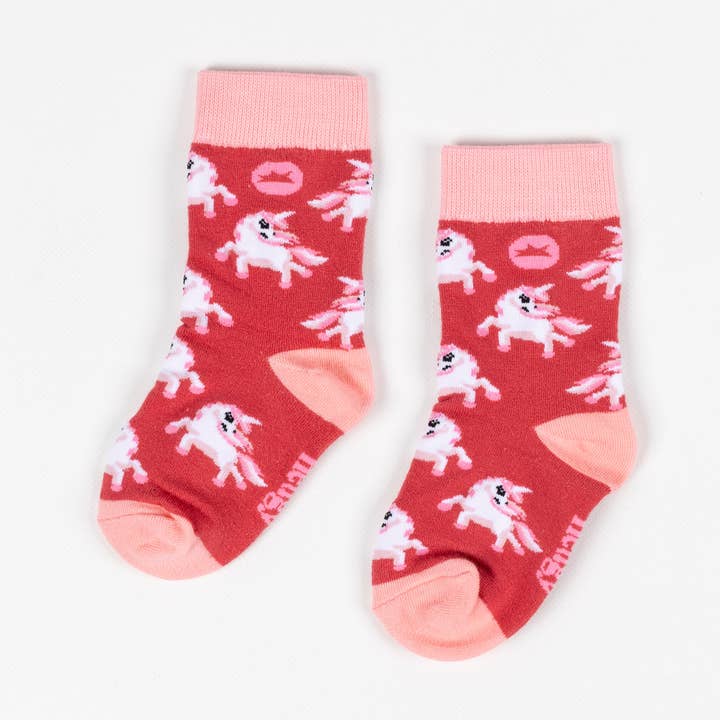 BØRNESOKKER I BAMBUS | ENHJØRNINGESOKKER | BØRNS FAVORITSOKKER for engroshandel hos We Are Hedgy Limited