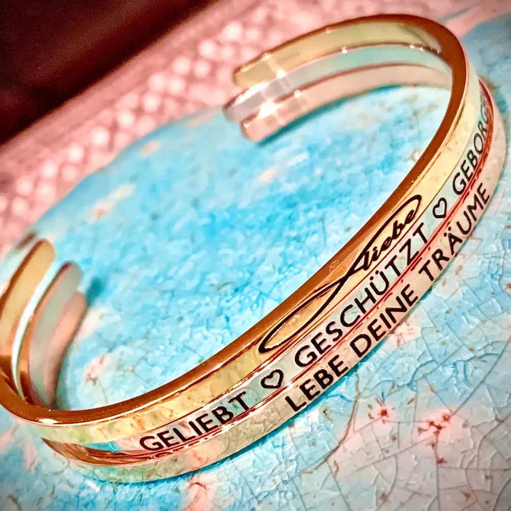 Mein Mantra - Wholesale Bangle Bracelet - MANTRA BRACELET - INFINITE LOVE1
