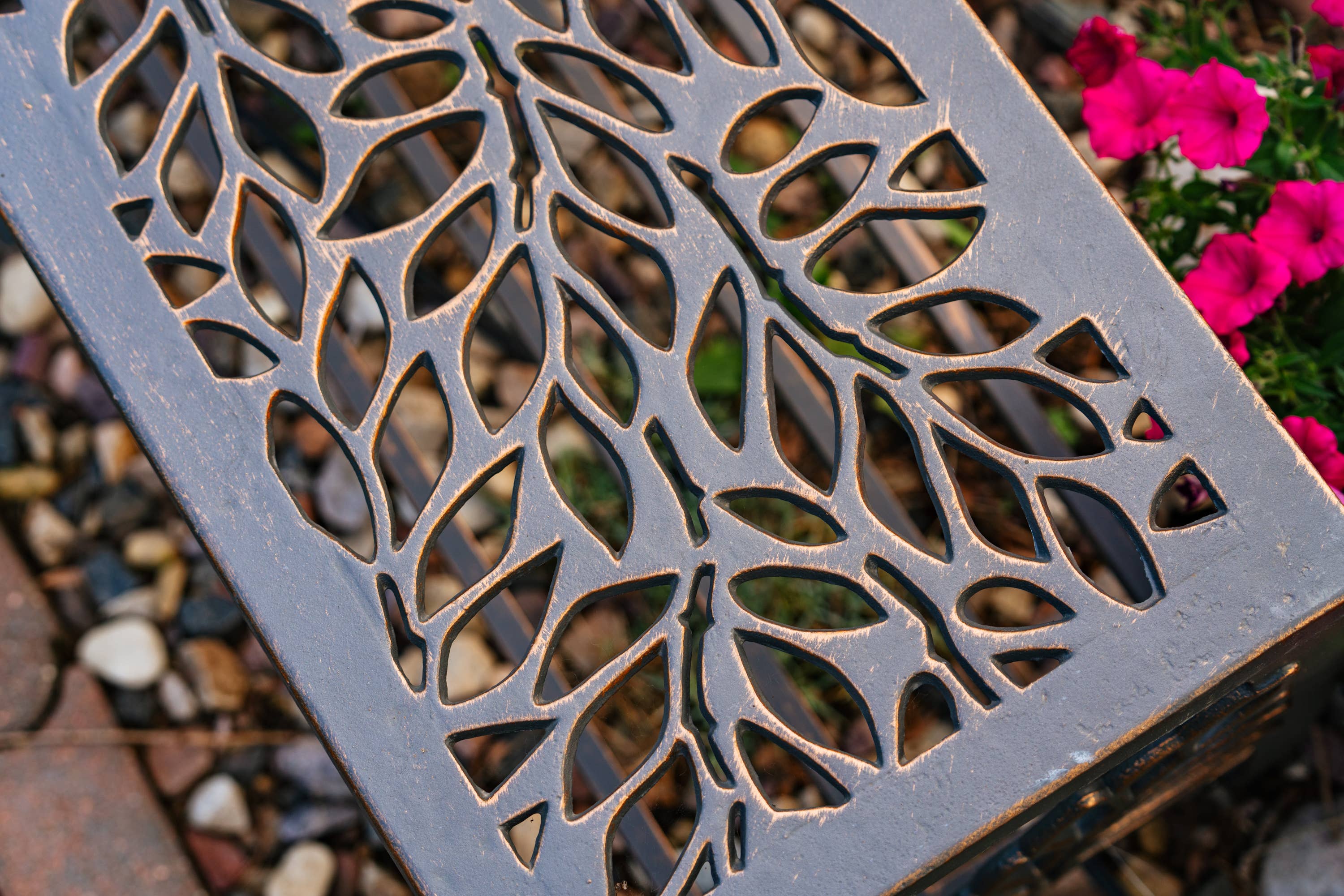 Painted Sky Designs - Wholesale Bench - Flora Backless Bench1