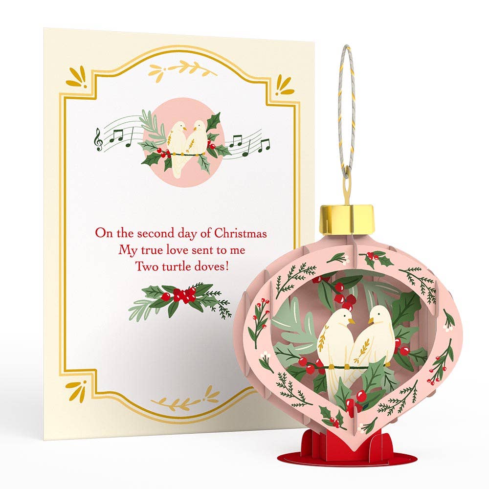 Lovepop Cards - Wholesale Christmas Card - 12 Days of Christmas Merry Ornament Set5