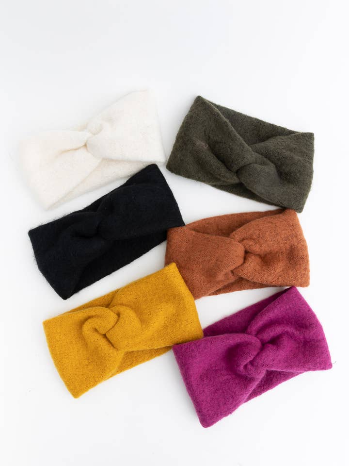 Huachi Twist Knot Boho Headband for wholesale by Leto Accessories