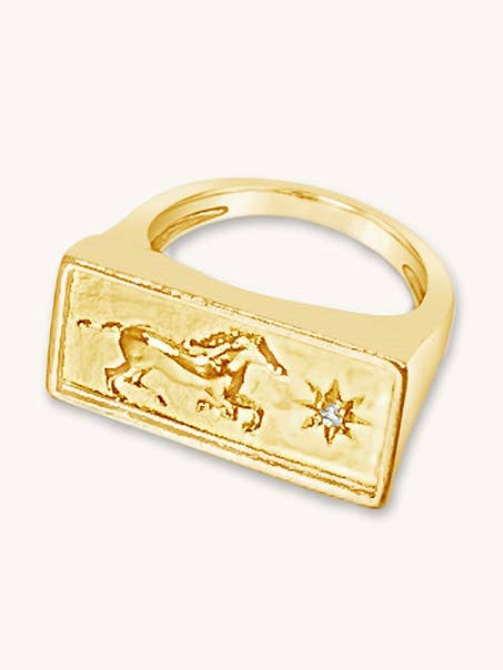 Bague Mustang - Or pour la vente par Sierra Winter Jewelry