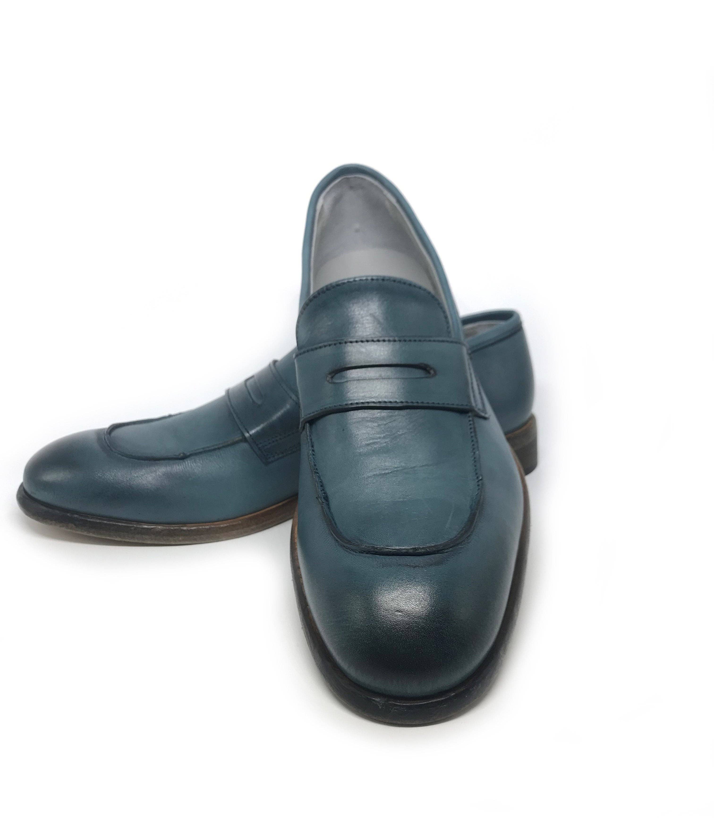 Caponi – Großhandel Loafer – Herren – Mokassin Naples aus echtem Leder5