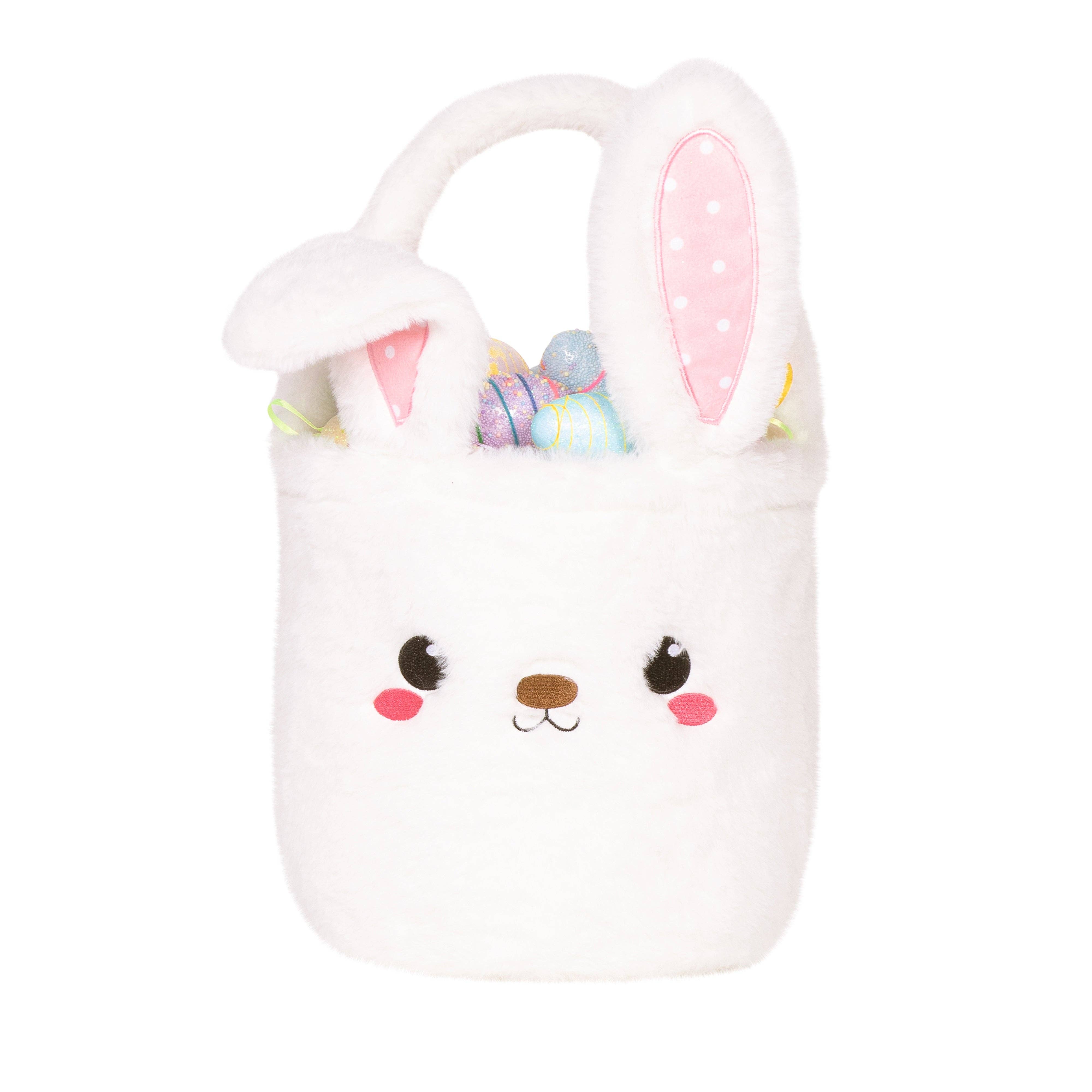 GEXWORLDWIDE - Wholesale Basket - Kids & Baby - Cute Bunny Plush Easter Basket for Kids0