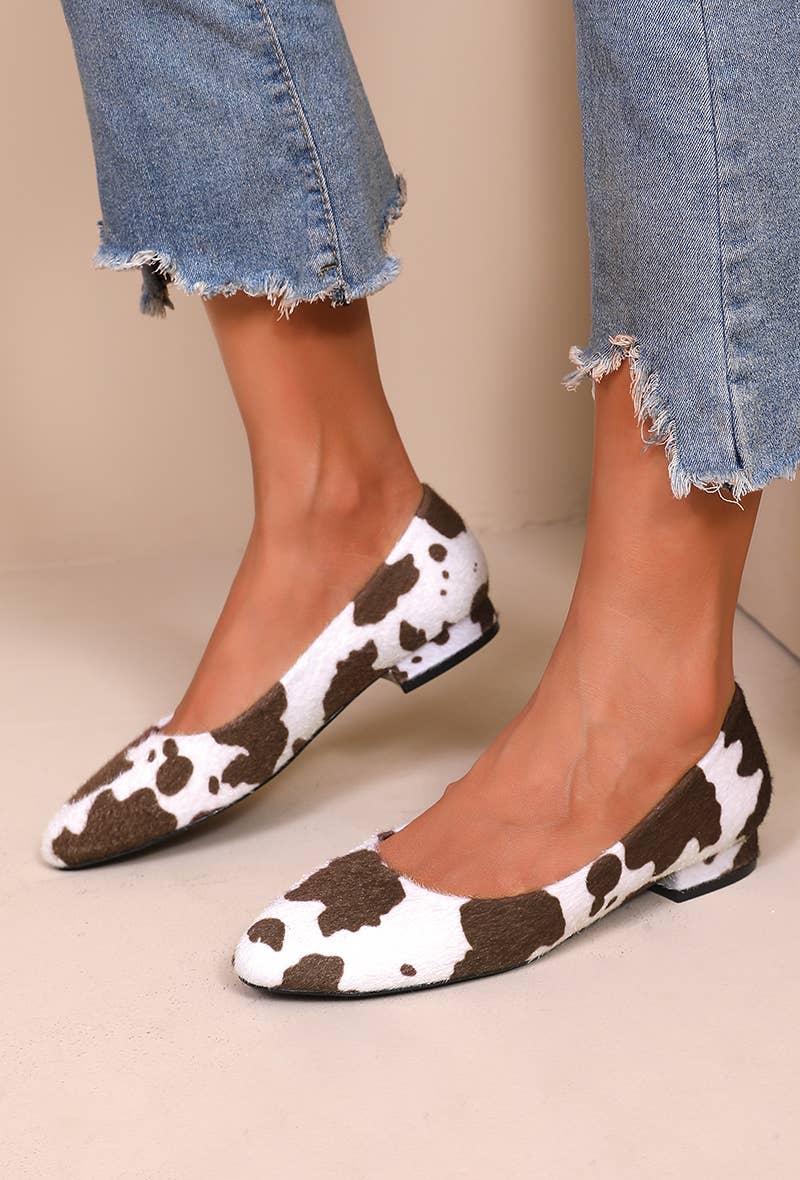 Joia Paris - Wholesale Low Heels - Women's - Classic round-toe ballet flats H8-1037E26