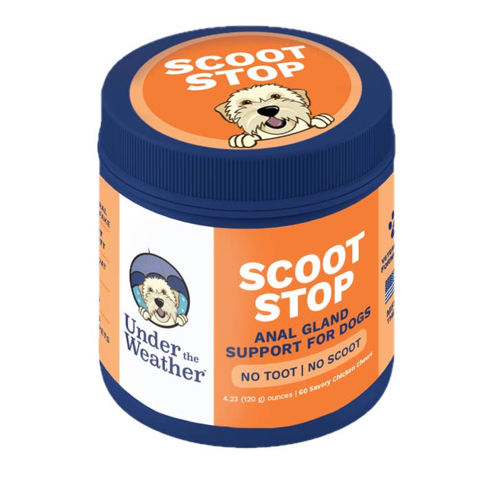 Scoot Stop Soft Chews for Dogs for wholesale by Under the Weather Pet