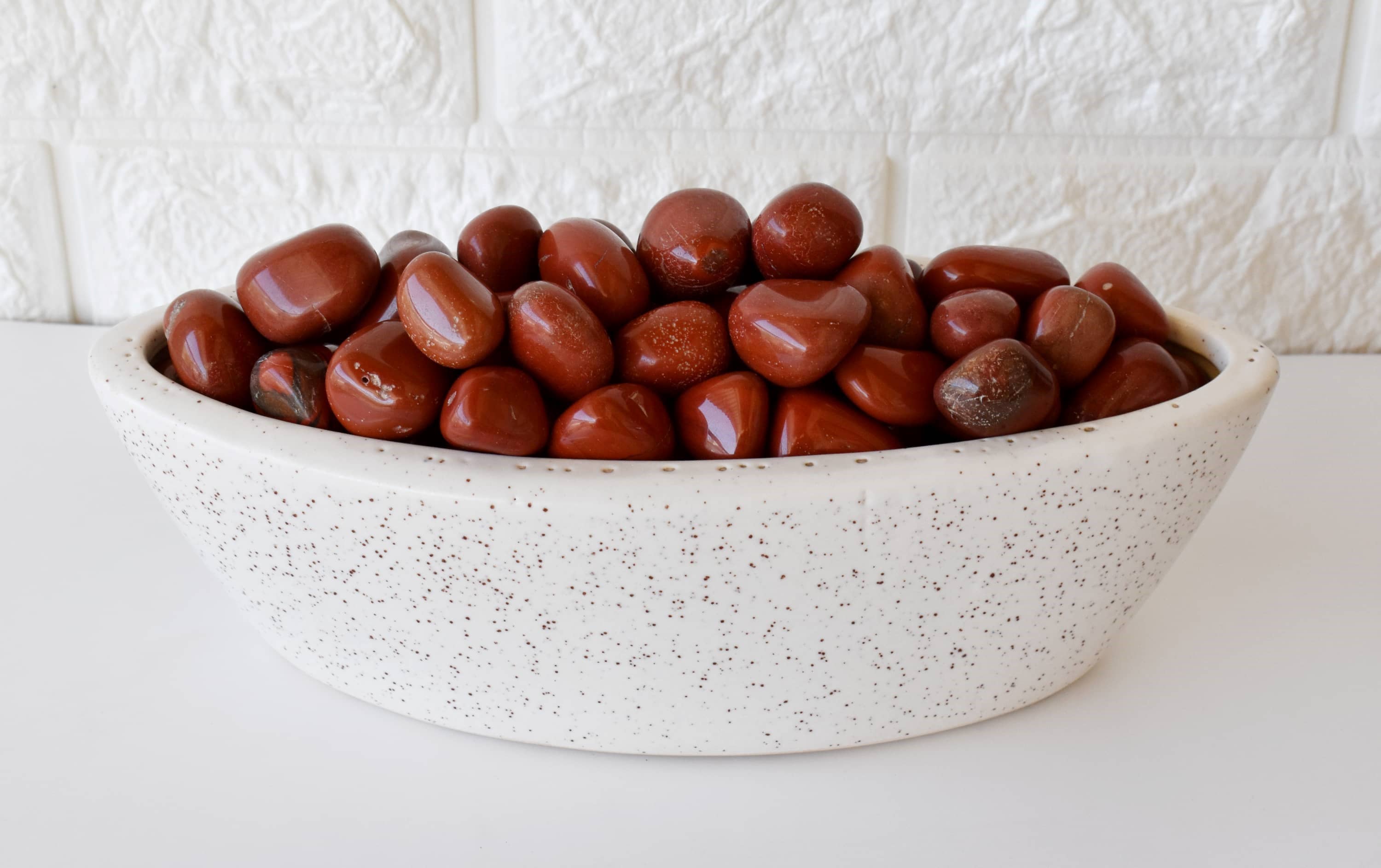 Soothing Crystals - Wholesale Spiritual Stone/Crystal - 1Pc Tumbled Stones | Red Jasper | Healing Tumbled Stones5