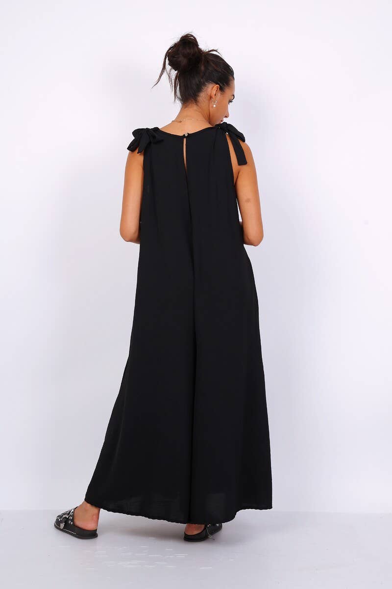 LORIANE - Vente Combinaison – femme - 10816 - COMBINAISON LARGE SANS MANCHE UNI10